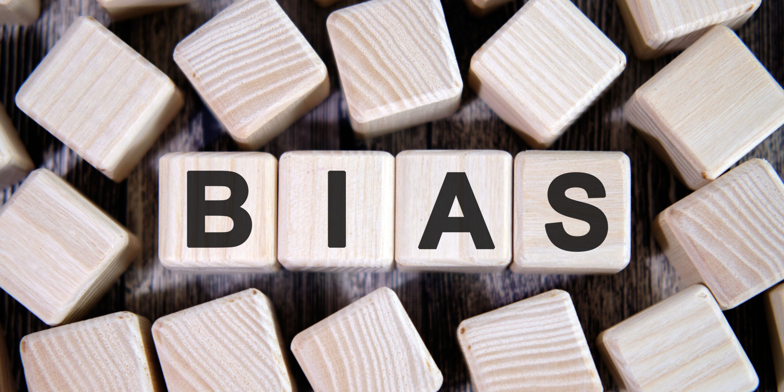 The word bias in bricks